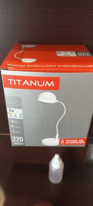 Новая настольная лампа