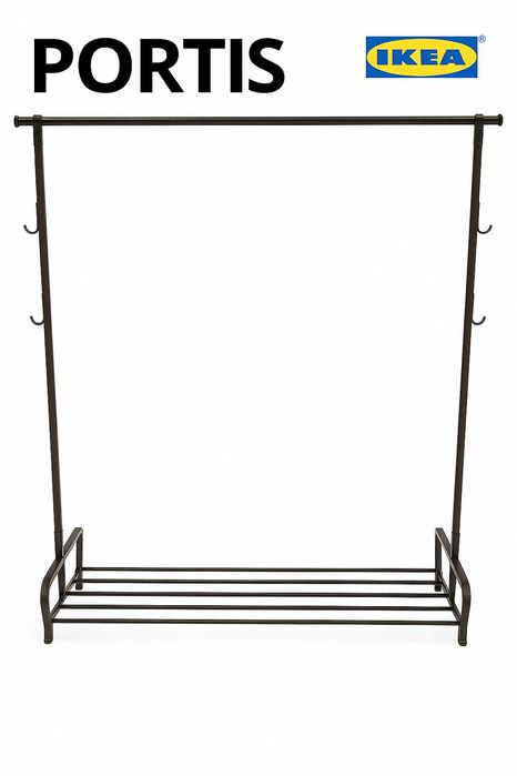 Wieszak IKEA PORTIS – Styl i funkcjonalność w jednym!
