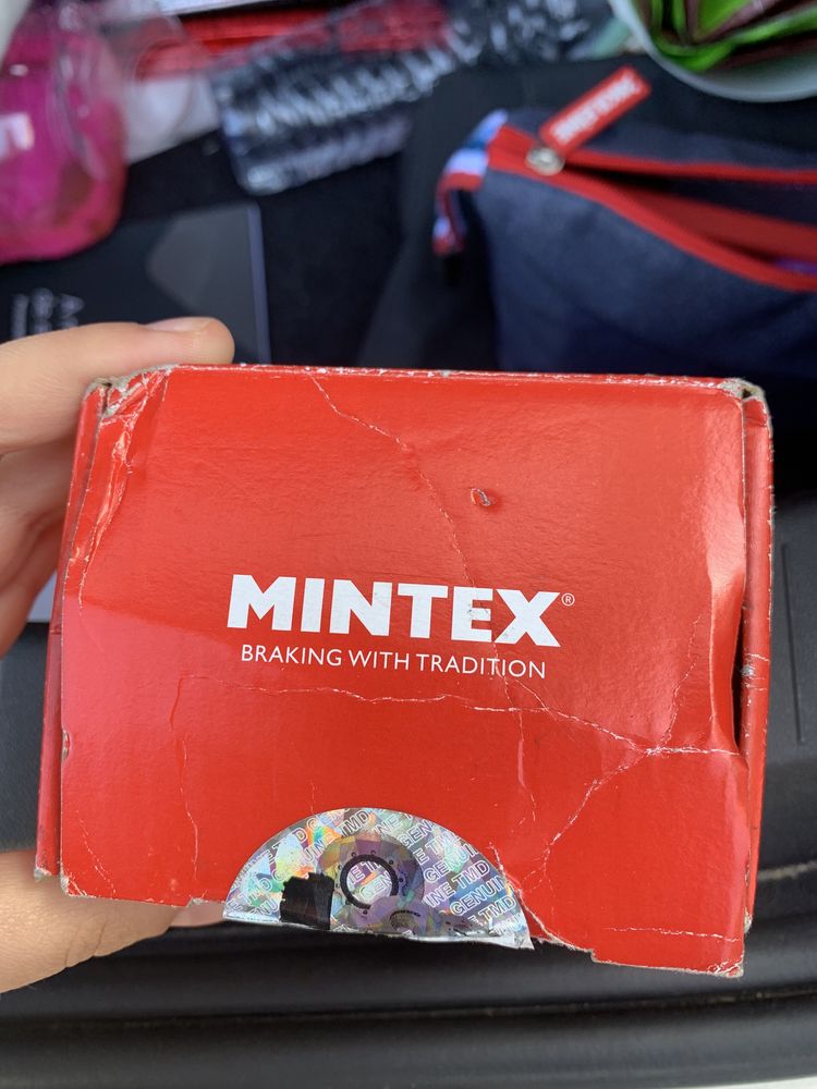 Pastilhas de travao Mintex