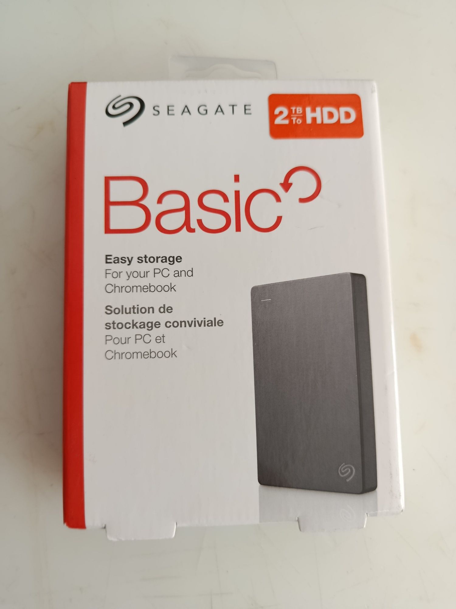 Disco externo seagate 2TB novo e selado
