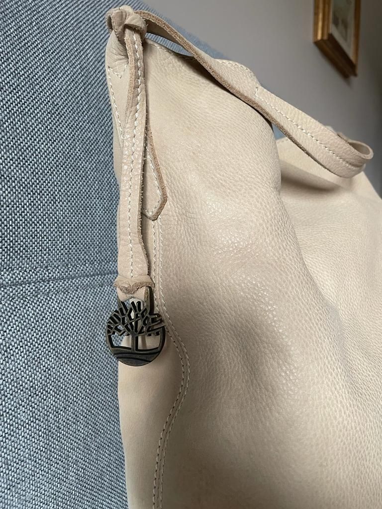 Timberland Italian leather torebka skórzana workowa