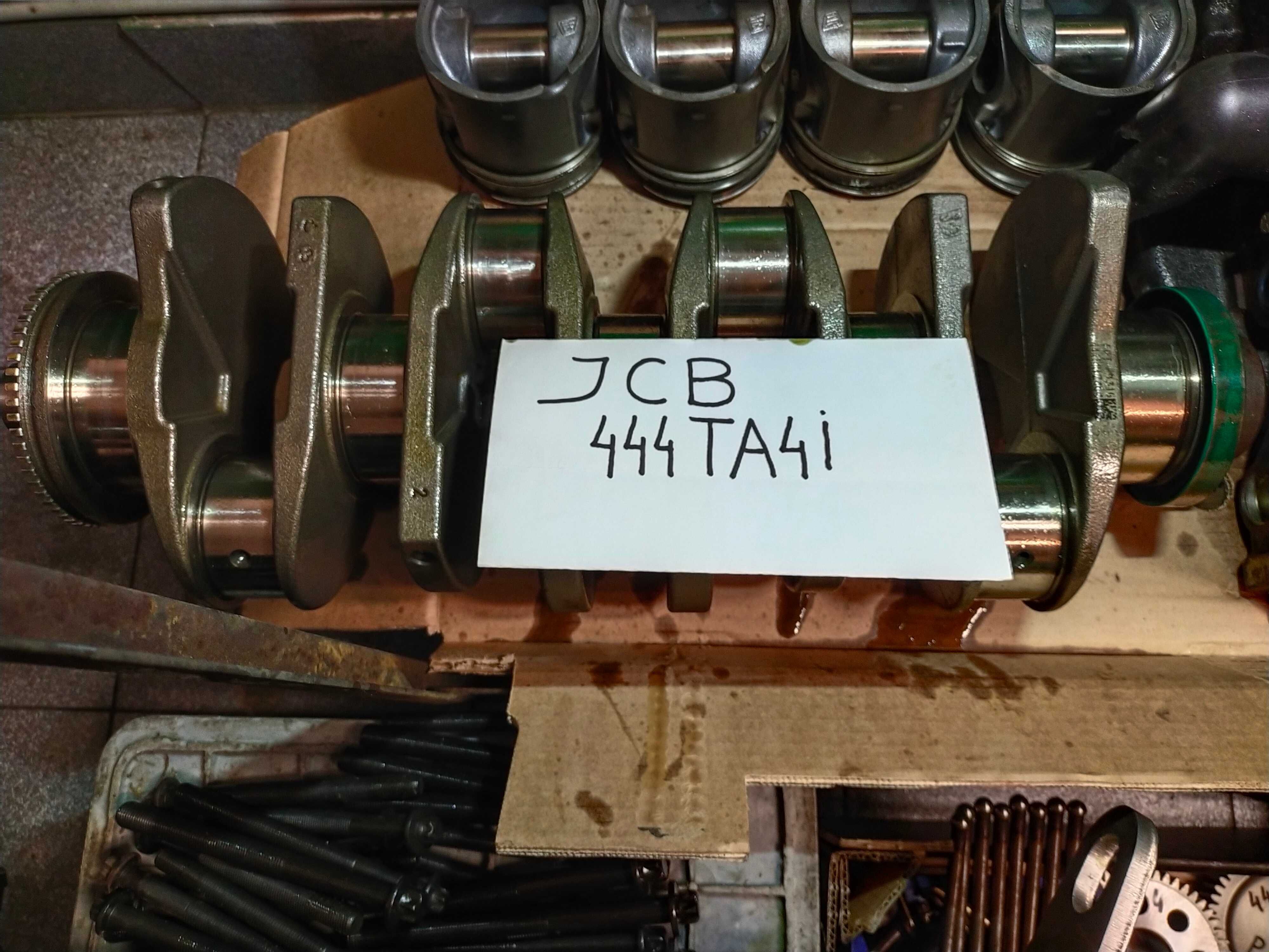 Silnik Perkins JCB typ 444 TA4I wszystkie czesci