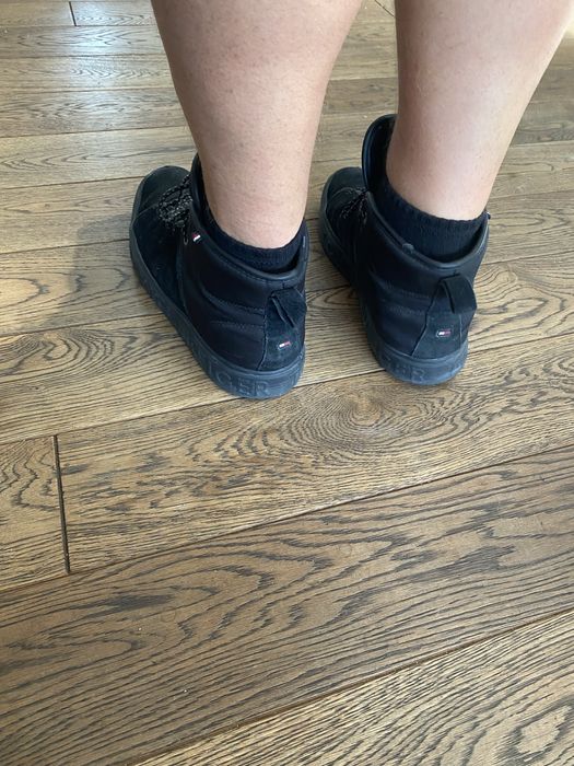 Wysokie męskie buty sneakersy wiązane Tommy Hilfiger 44