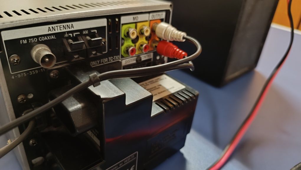 Aparelhagem de som Sony HCD T1