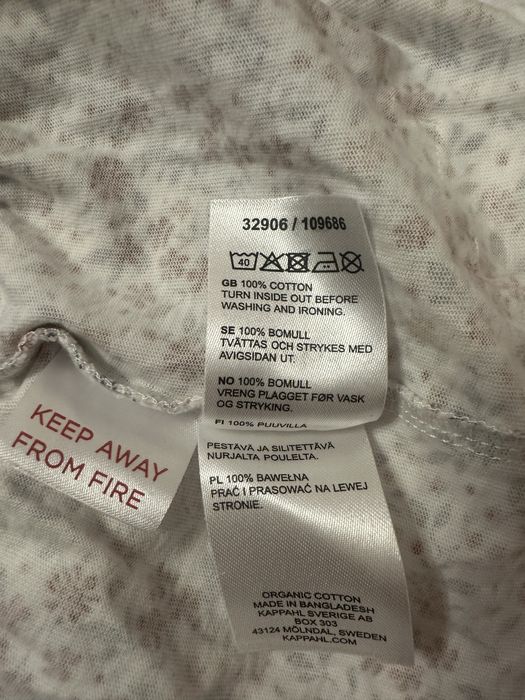 Piękna czarna sukienka w kwiatki rozmiar 68 HM