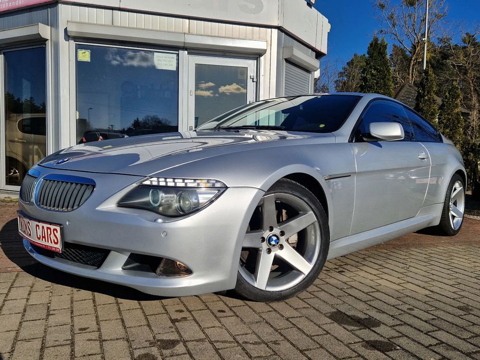 BMW Seria 6 3.0 286 KM, Lift, Nawigacja, Czarne skóry