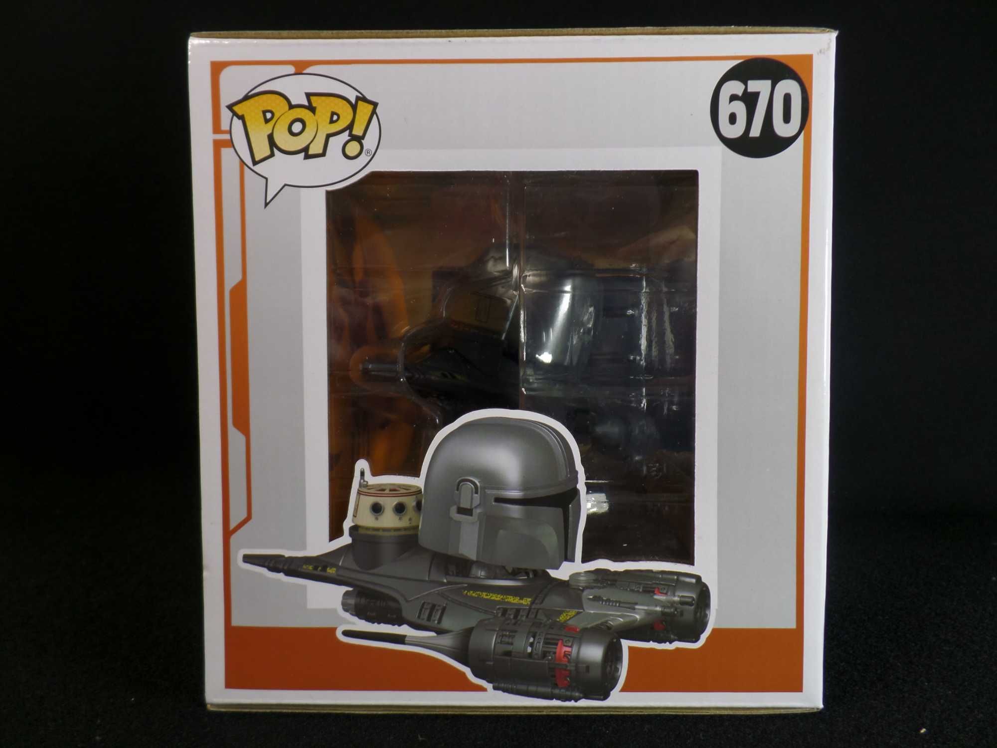 "Зоряні війни" фігурка Funko Pop Rides The Mandalorian in Starfighter