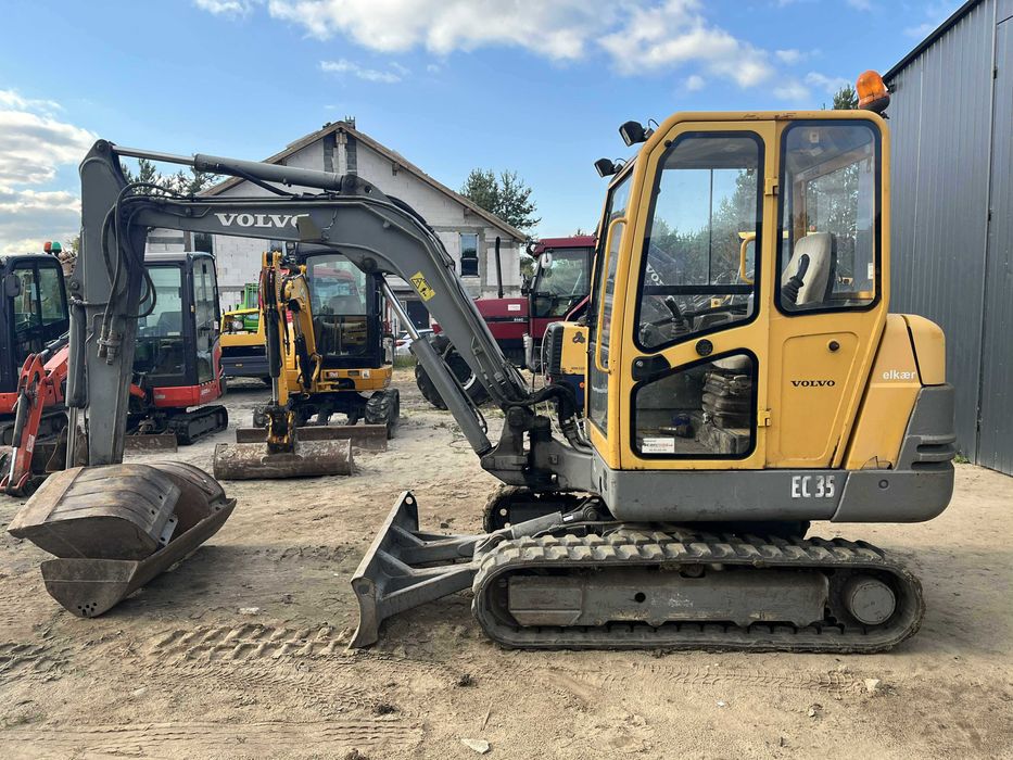 Volvo EC35  + komplet 3 łyżek Sprowadzona 3,5T
