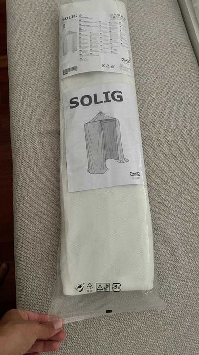 IKEA lSOLIG Dossel, branco, 150 cm
