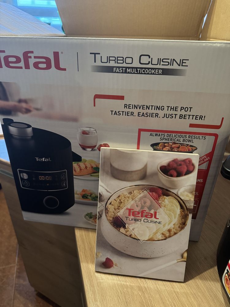 Multicooker TEFAL Turbo Cuisine CY754830 czarny
