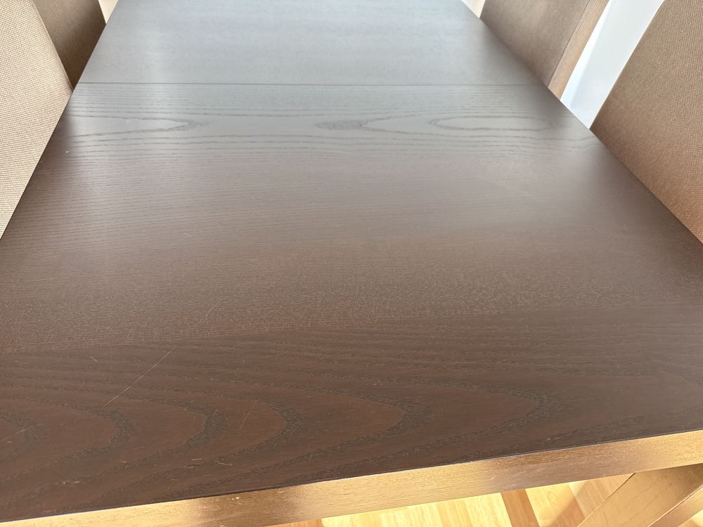 Ikea Stół  Bjursta i 4 krzesła Henriksdal
