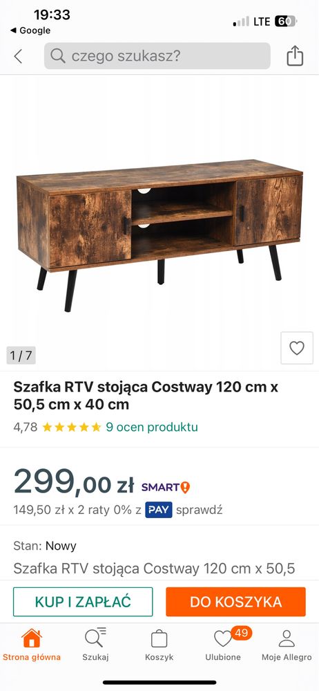 Szafka RTV stojaca