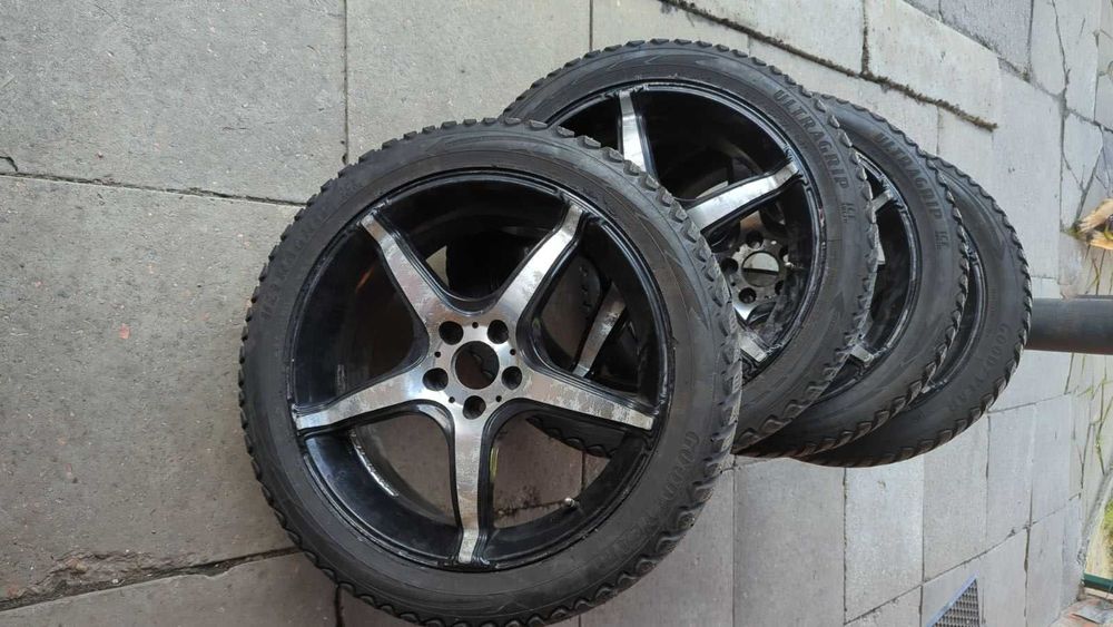Диски VIA VW R17 5x100 VW Skoda Seat легкосплавні