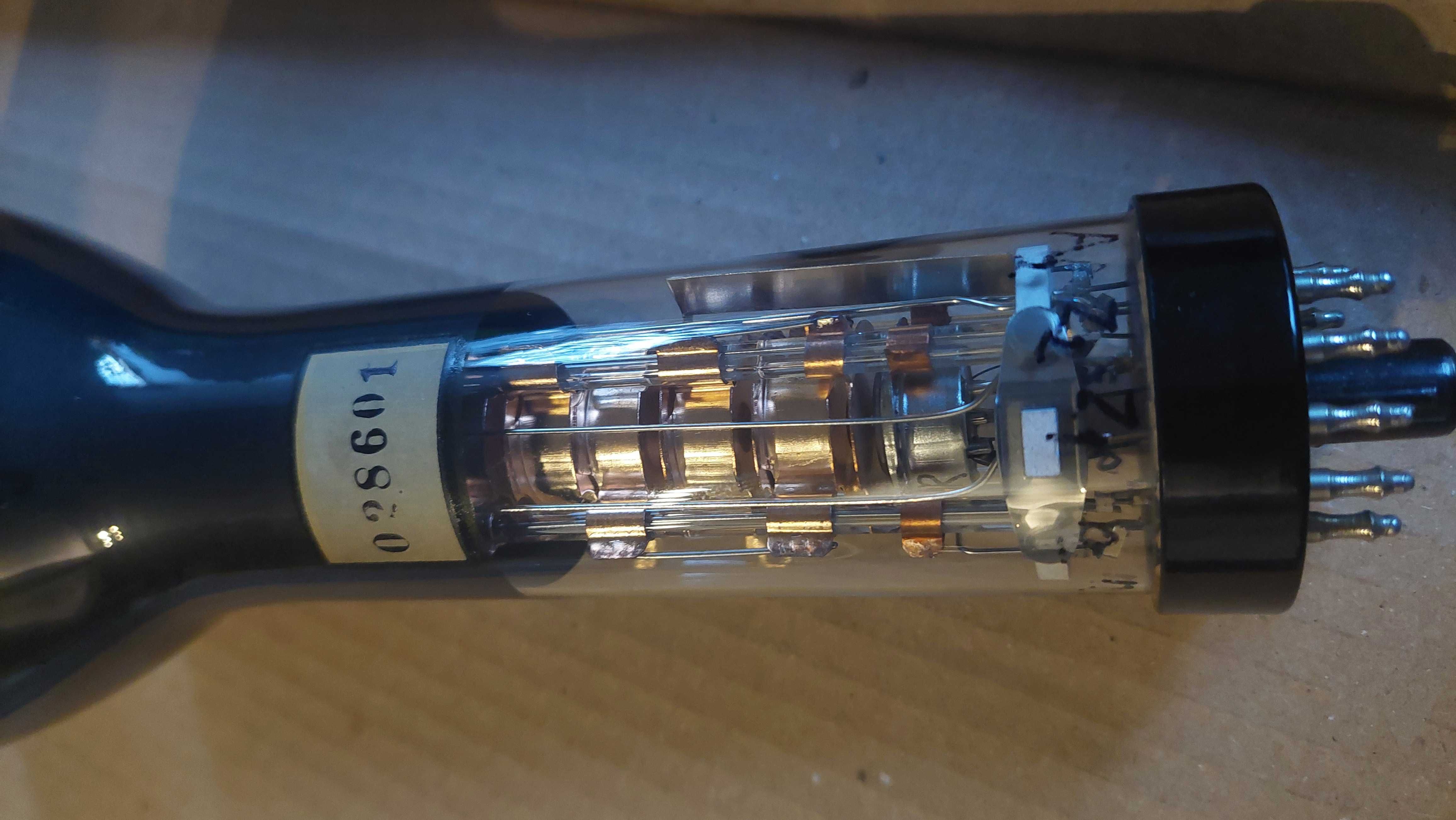 Lampy elektronowe oraz do oscyloskopów. EL34, Unitra GU-50 i inne