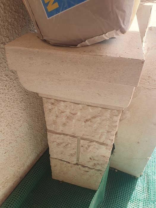 Pedra lateral lareira