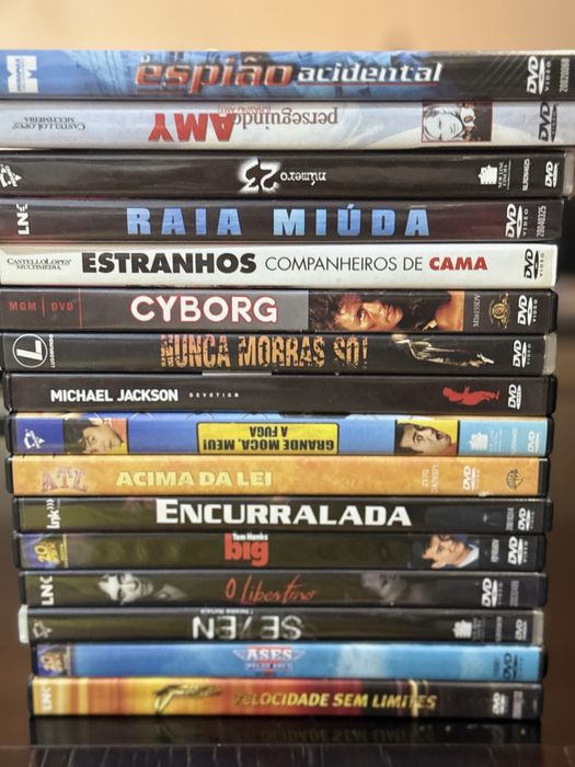 Coleção 63 Dvds 27 ainda selados!