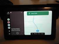 Carplay AndroidAuto motocyklowy motocykl nawigacja 7" 2x kamery