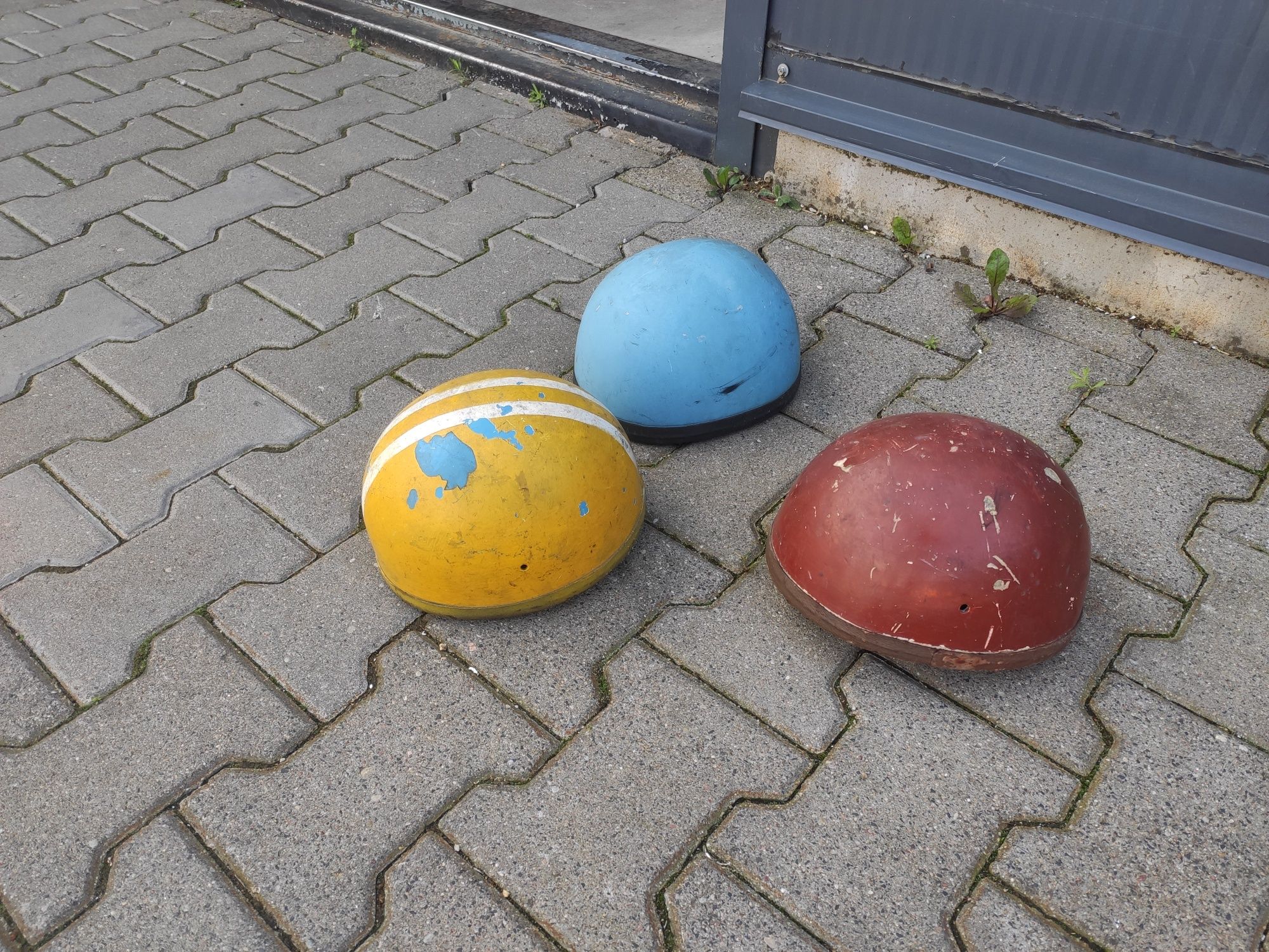 Kask orzech PRL 3 sztuki
