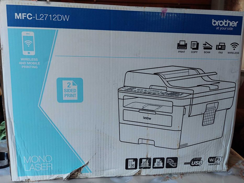 БФП Brother MFC-L2712DW. новий, торг.