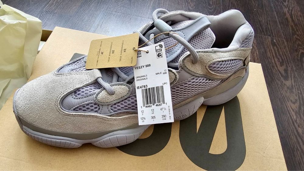 Adidas Yeezy 500 Stone Salt IE4783 US12.5 Оригінал