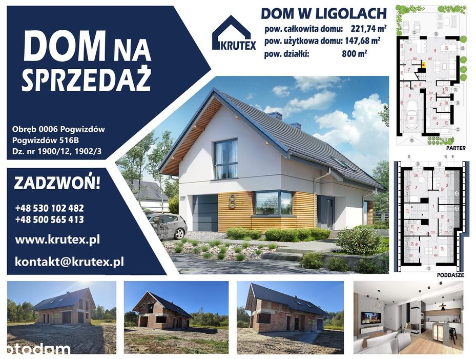 Dom na Sprzedaż Pogwizdów