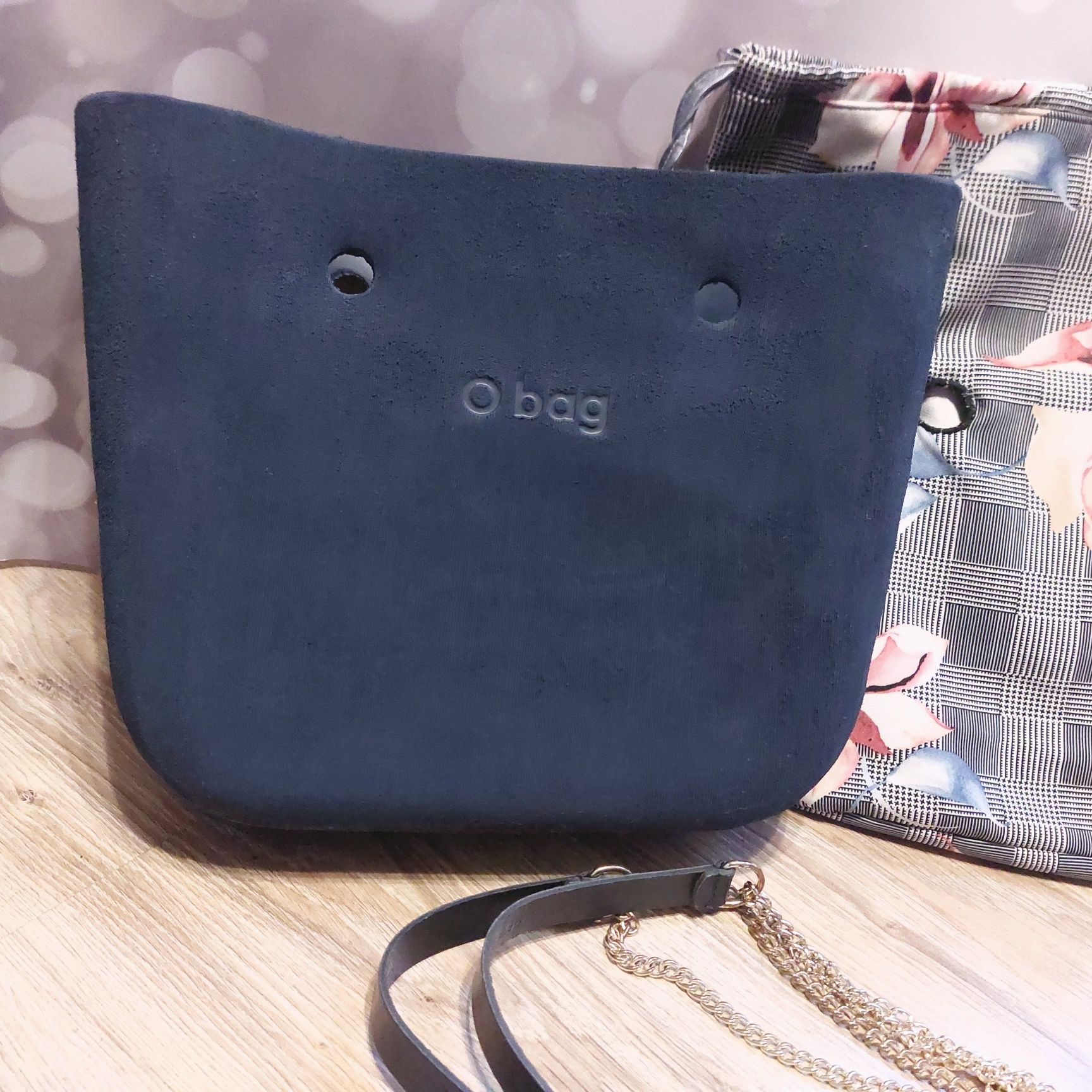 O bag obag mini brush blu navy blue