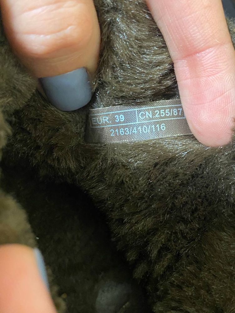 Зимние ботинки ZARA