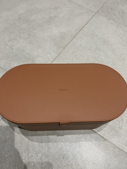 Dyson оригінал коробка бокс кейс  для стайлера airwrap ,кожанная сумка