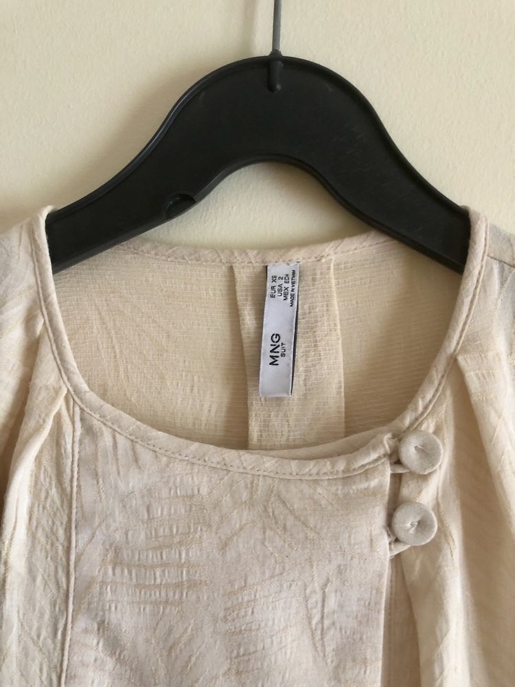 Blusa pérola Mango XS