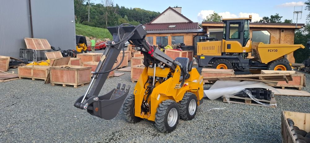 Mini ładowarka krüger.4×4  NOWA. uniwersalna wielofunkcyjna