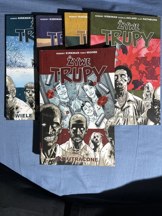 żywe trupy komiks the walking dead książka 1-5