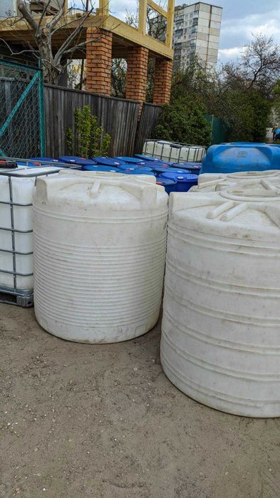 Еврокуб бочка куб мини заправка капельный полив септик емкость 1000л
