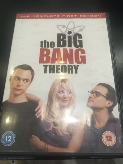 DVD da primeira série da Teoria do Big Bang