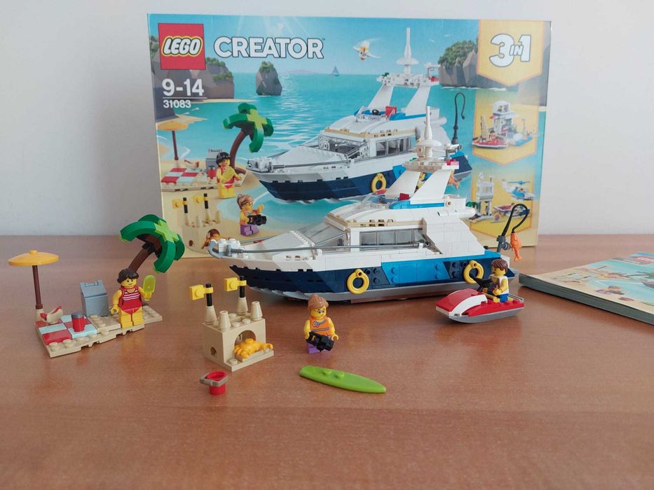 Lego Creator 3 em 1 Aventuras no cruzeiro 31083
