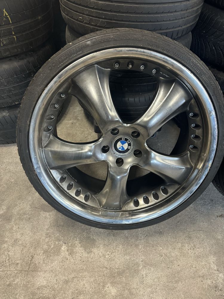 Alufelgi 22” ET45 ,5x120 , srodek centrujacy 7,2  + opony , BMW , VW