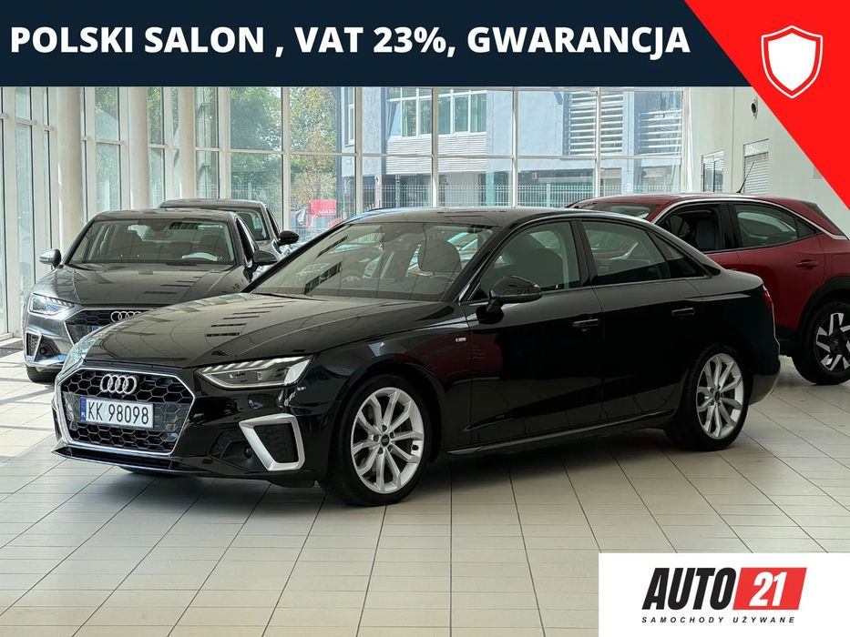 Audi A4 Limousine Salon Polska, Niski Przebieg ,F-Vat 23%, Bezwypadkowy, Gwarancja