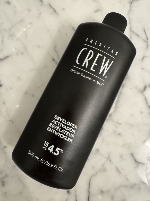 Utleniacz do Włosów American Crew 4,5% 500ml 15VOL oksydant odsiwiacz