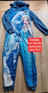 Piżama jednoczęściowa Frozen Kraina Lodu pajac kombinezon 116 Elza