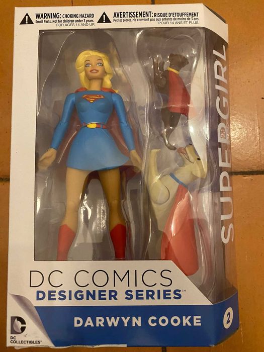 Várias figuras DC designer figures