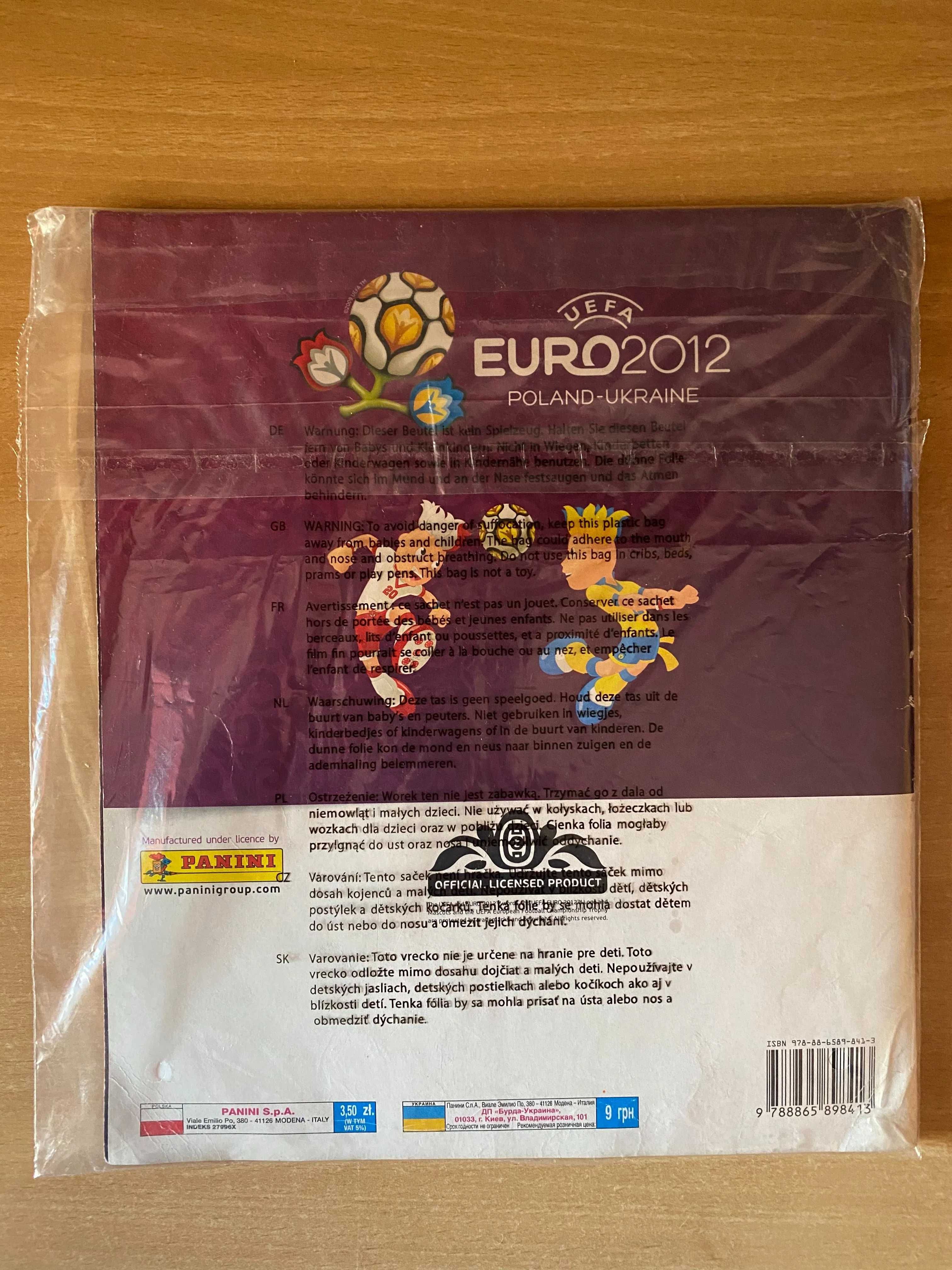 UEFA Euro Poland-Ukraine 2012 - album PANINI [naklejonych 539 na 539]