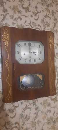 Франц. годинник Carillon Romanet Morbier з четвертним боєм, 1940-50рр