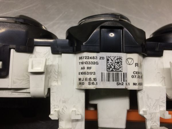 Comando chauffage / sofagem PEUGEOT 208