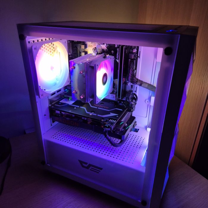 Komputer RX6600XT/RTX3060ti/R5 5500/16GB ram/Gamingowy Okazja gwarancj