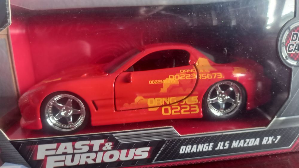 Mazda Rx-7 escala 1:32 fast & furious jada