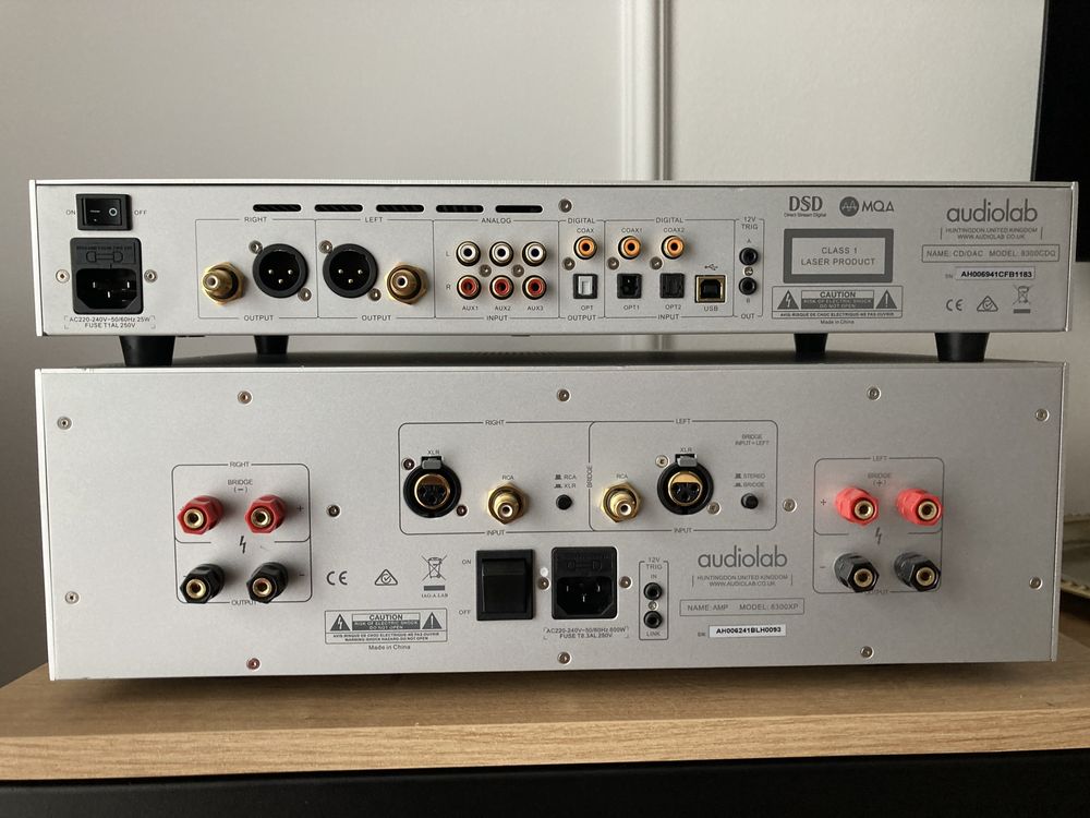Audiolab 8300XP końcówka mocy (nuprime, primare emotiva krell)