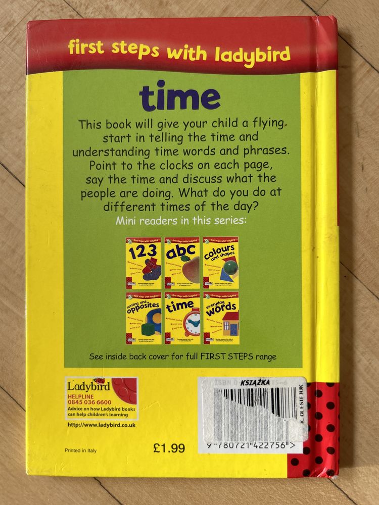 Time. First steps with Ladybird.