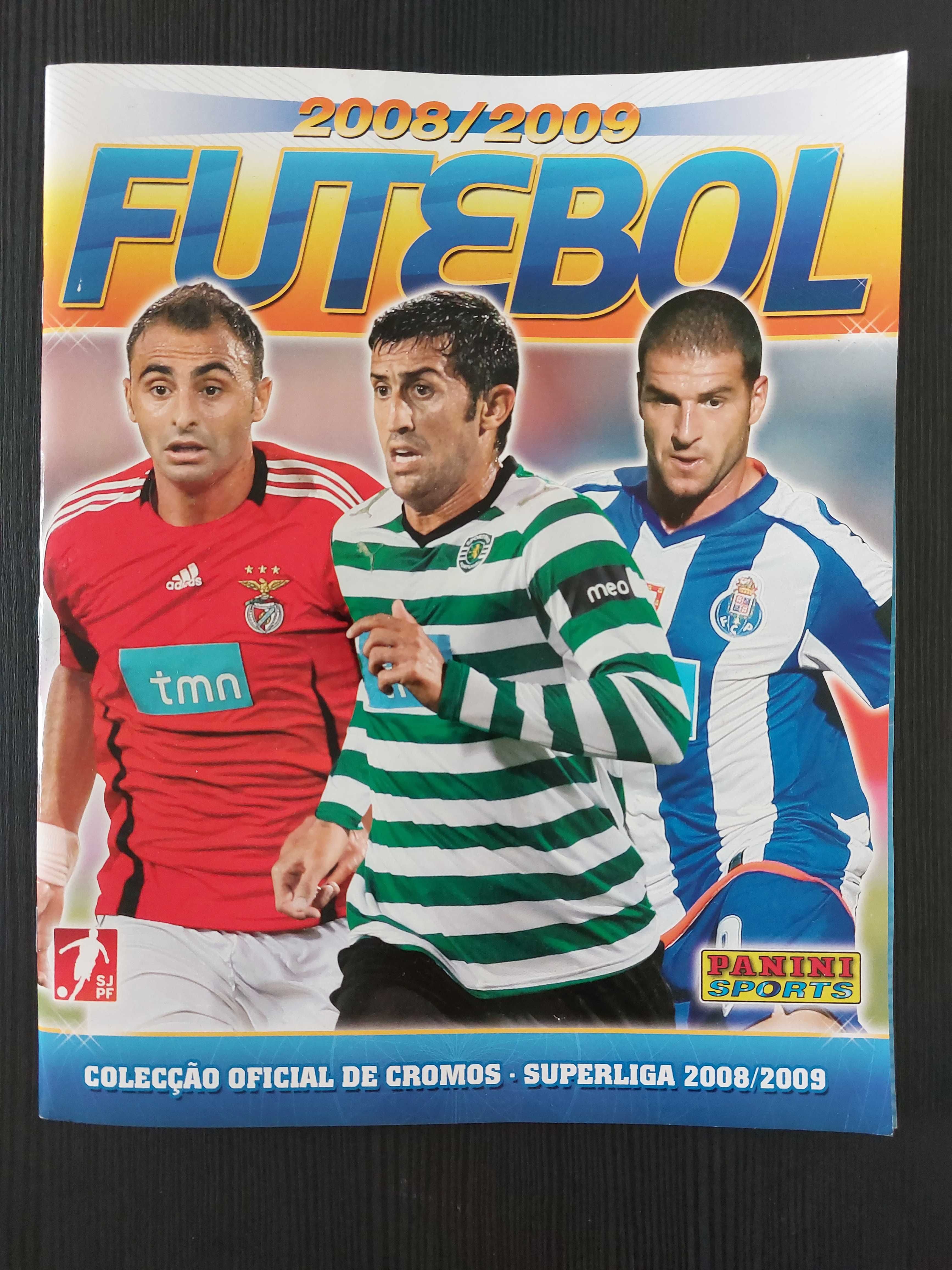 Caderneta Futebol 2008/2009 Panini