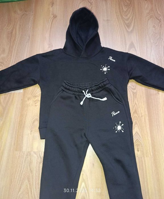 Костюм від HART:Ультратепла тринитка наФлісі з дизайнерськими принтами