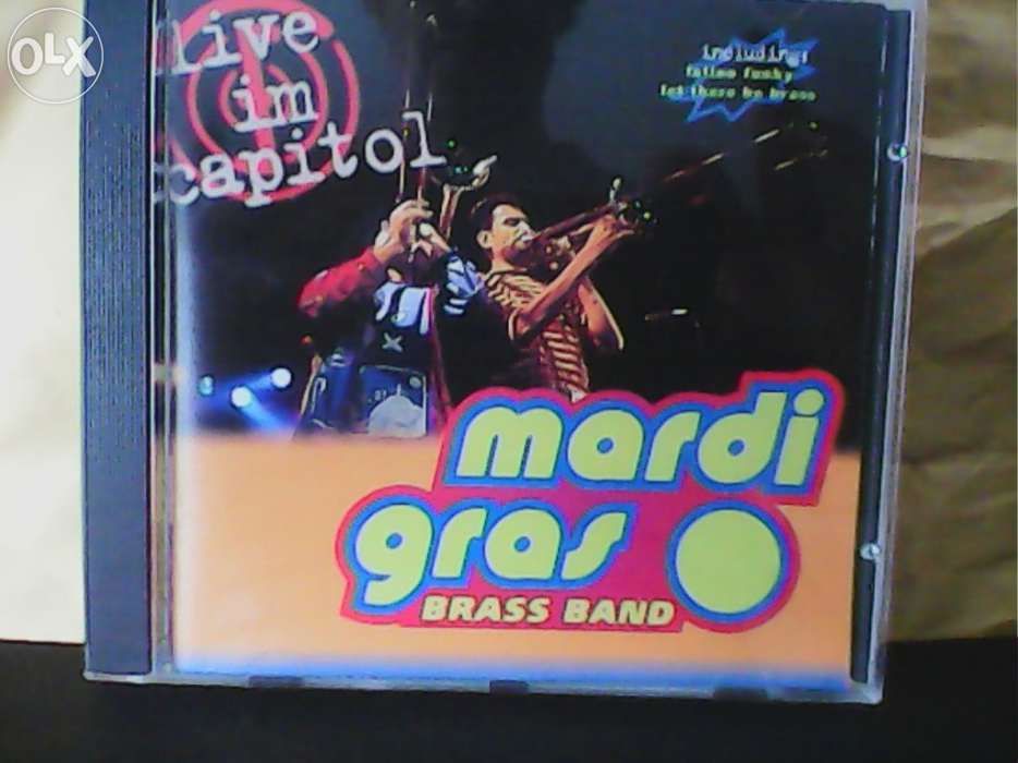 Mardi gras - Brass Band, live im capitol, CD