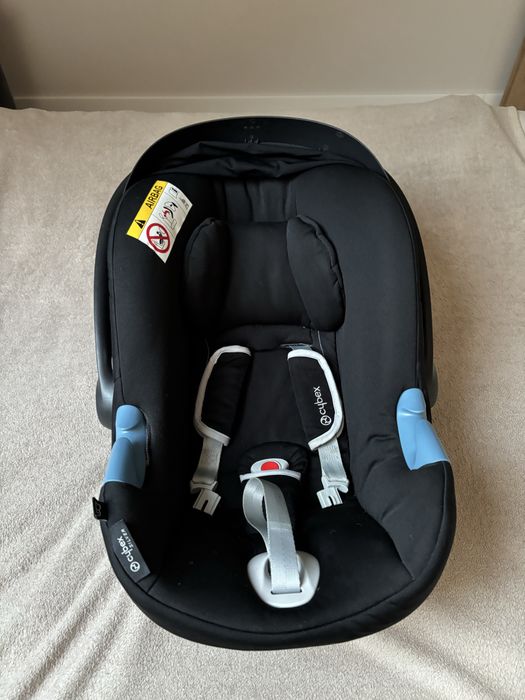 Fotelik do samochodu nosidełko CYBEX SILVER ATON B I-Size czarny